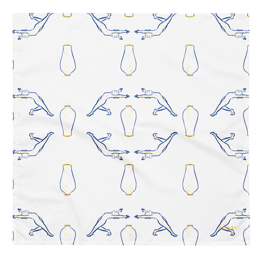 Pompokii KINTSUGI All-over print bandana