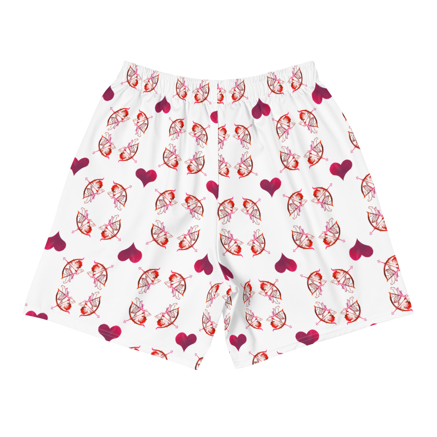 Pompokii OH SAINT VALENTINE! Masc Recycled Athletic Shorts