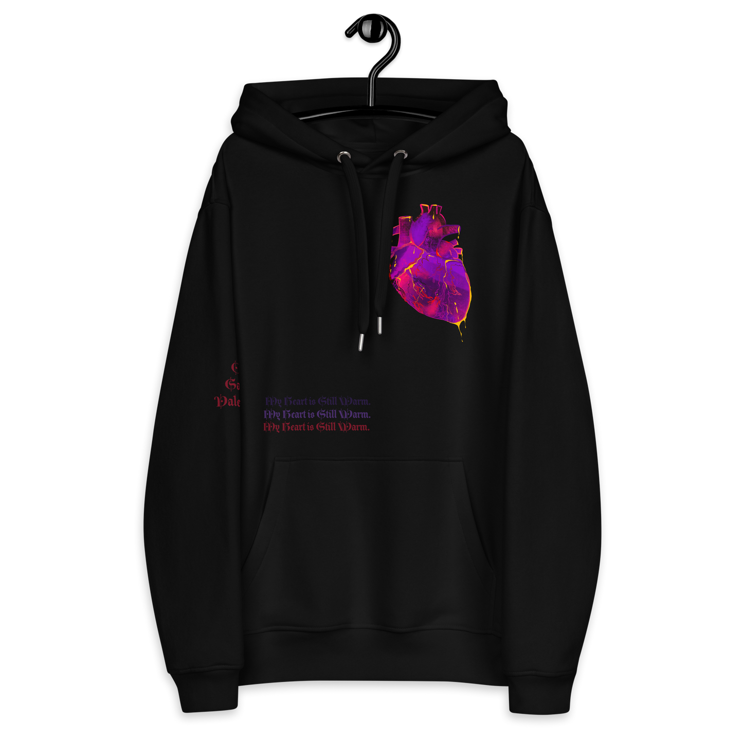 Pompokii MY HEART IS STILL WARM. Premium eco hoodie