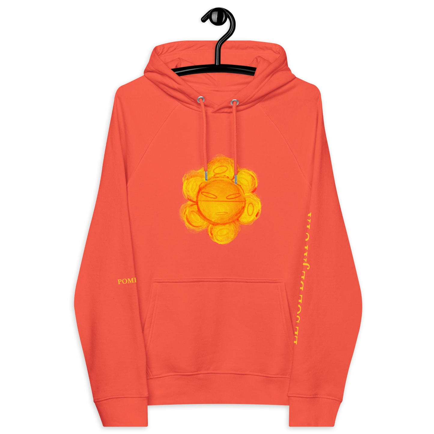 Pompokii EL SOL DE JAYUYA Unisex eco raglan hoodie